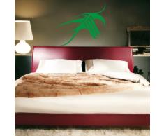 INDIGOS 4052166090339 Wandtattoo W486 Pflanze Tribal Wandaufkleber 80 x 67 cm, grün