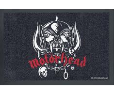 Rockbites Design Motörhead 1012510110 Fußmatte, Polyamid, Schwarz, 40 x 60 cm, 1 Einheiten
