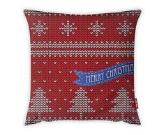 Bonamaison Dekorativ Kissenhülle, Kissenbezug, Zierkissenbezug, Wohnkultur, Für Sofa, Kaffeestube, Größe: 45X45 cm - Entworfen und hergestellt in der Türkei