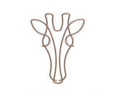 Safari Wandgarderobe Giraffe