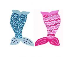 HOMEWAY Strandtücher Stranddecke Yoga Picknick Camping Sonnenbadematte Decke 456-bt Set3