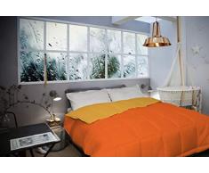 Winter Bettdecke Orange/gelb