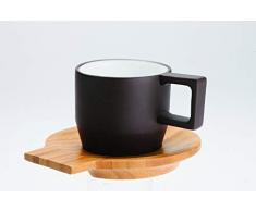 JIA Inc - Purple Clay Coffee Set (Espresso Cup + Saucer) by JIAJIA