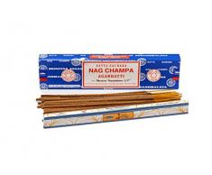 Satya Nag Champa Räucherstäbchen, Bunt, 40 g