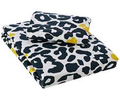 Fusion Bettwäsche-Set, 52% Polyester, 48% Baumwolle, Ockerfarben, Doppelbett