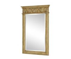 Elegant Decor Danville Traditioneller Spiegel Traditionell 25 Antik Beige