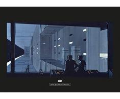 Komar Wandbild Star Wars Classic RMQ Death Star Control | Kinderzimmer, Jugendzimmer, Dekoration, Kunstdruck | ohne Rahmen | WB132-70x50 | Größe: 70 x 50 cm (Breite x Höhe)