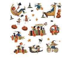 RoomMates - Wandsticker Halloween witch craft
