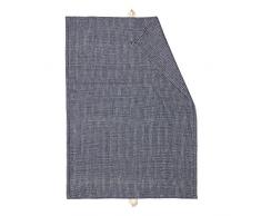Linum Agnes Geschirrtuch, Baumwolle, Tinte Blau, 70Â x 50Â x 0,4Â cm