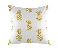 oFloral Succulents Kaktus Überwurf Kissenbezug Quadratisch Kissen Green Plant Kissen für Couch Sofa Home Schlafzimmer Wohnzimmer Dekorative Kissen Sham 45,7 x 45,7 cm Grün Gelb Weiß 18 * 18 Designd-8