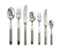 Mepra SPA 102422042 Besteckgarnitur, Design Goccia, 42-teilig