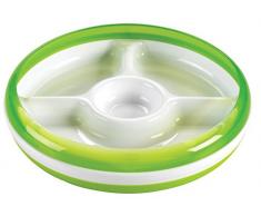 OXO - Good Grips Kinderteller, geteilter Teller grün