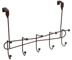Inspired Living by Mesa Hängeregal 10 Hooks Elegant Bronze