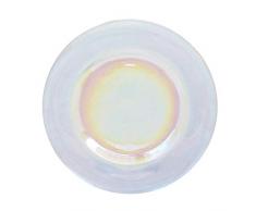American Atelier Platzteller, 33 cm, dekorativer runder Teller aus Glas für Zuhause und professionelles Abendessen, gehobene Events, Dinner-Partys, Hochzeiten und Catering 13 Glanz