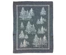 Abbiamo Tutto Forest Gästetuch, Schwarz