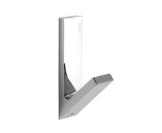 Tiger Handtuchhalter Bademantelhalter, Metall, Chrom, 5 x 2.5 x 10 cm