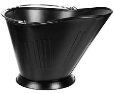 Panacea Feuerstelle Kohle Hod, Metall, schwarz, 38.5 x 24,4 x 22,5 cm