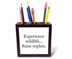 3dRose Yiddishe Ph_261455_1 Stifthalter für Fliesen, 12,7 cm