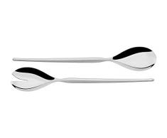 Tramontina 66999/607 Essentials Salatbesteck, 2 teiliges Set, Edelstahl AISI 430