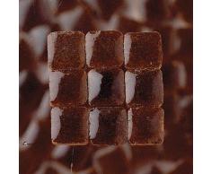 MosaicMicros 5Â x 5Â x 3Â mm 10Â G 100Â Keramik glasiert Mini Mosaik Fliesen, Dunkelbraun