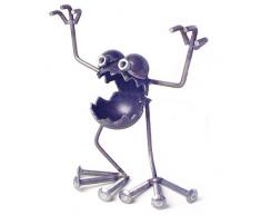 Gartenskulptur, aus recyceltem Metall