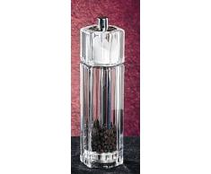 FACKELMANN Pfeffermühle Acryl, Edelstahlmahlwerk, 15cm