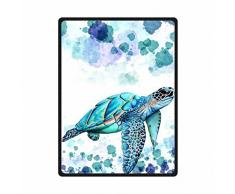 HQ Custom mit Animal Cartoon Funny Muster Bedruckt Samt Plüsch Überwurf Decke (groß) Super Weich und Cozy Fleece Decke perfekt für Couch Sofa oder Bett pattern4