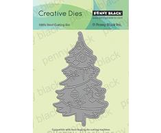 Penny Black Incorporated 51–563 Penny Black Stanzstanze, Weihnachtsbaum, 6,9 x 11,4 cm