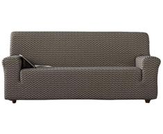 Zebra Textil Sofa, Grau
