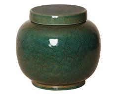 Emissary Home und Garden Laterne Ginger Jar, Amazon grün, 27,9 cm H