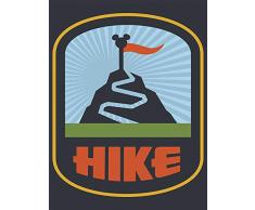 Disney Wandbild von Komar | Mickey Mouse Hike | Kinderzimmer, Babyzimmer, Dekoration, Kunstdruck | Größe 30x40cm (Breite x Höhe) | ohne Rahmen | WB038-30x40