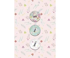 Disney Wandbild von Komar | Minnie Mouse Buttons | Kinderzimmer, Babyzimmer, Dekoration, Kunstdruck | Größe 50x70cm (Breite x Höhe) | ohne Rahmen | WB046-50x70