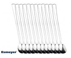 Esmeyer 204-123 je 12 Limo-/Longdrink + Kaffeelöffel Stockholm aus Edelstahl 18/10, poliert. Materialstärke 2.0mm