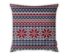 Bonamaison Dekorativ Kissenhülle, Kissenbezug, Zierkissenbezug, Wohnkultur, Für Sofa, Kaffeestube, Größe: 45X45 cm - Entworfen und hergestellt in der Türkei