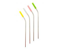 Koala International Strohhalm Cocktail Edelstahl