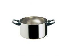 Alessi LA Cintura di Orione“ Fleischtopf aus Multiply 20,0cm∅, Edelstahl, 20 cm