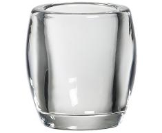 bolsius Teelichthalter, Glas, Violett