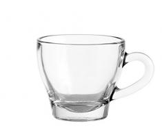 Borgonovo Set aus 6 Espressotassen ohne Glättteller cl18 Arredo Tafel