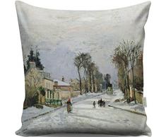 Gravel Dekokissen Cotton, Mehrfarbig, 43 x 43 cm