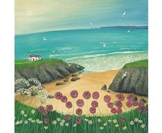 Jo GrundyOcean Breeze,Leinwanddruck,40 x 40 cm