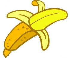 Indigos 4051719809374 Wandtattoo ME141 Banane Obst Frucht Palmen Afrika Karibik 40 x 36 cm