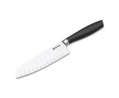 Böker Core Santoku Kochmesser mit Kullen Schwarz