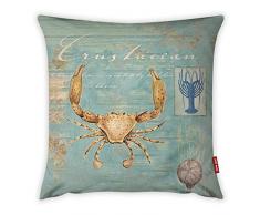 Bonamaison Dekorativ Kissenhülle, Kissenbezug, Zierkissenbezug, Wohnkultur, Für Sofa, Kaffeestube, Größe: 45X45 cm - Entworfen und hergestellt in der Türkei