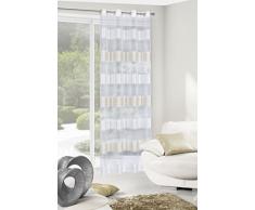 Eurofirany ZAS/Ivo/K Vorhang Ivo mit Streifenmotiv, 140 x 250 cm