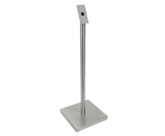 SECURIT Standfuá fr Schaukasten LED Classic, Edelstahl, 125 x 60 x 16.5 cm