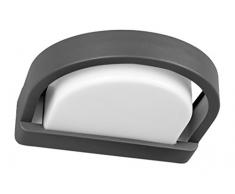 Eco Light Moderne Außenwandleuchte Origo, E27, 27 x 25,2 cm, anthrazit 1849 GR
