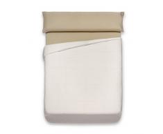 San Carlos Combicolor – Bettbezug, für Bett, 105 para cama de 105 cremefarben