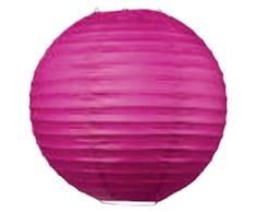 Mondial-fete Lampion Lampenschirm Fuchsia 40 cm