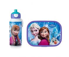 Mepal Pop-up Trinkflasche und Brotdose lunchset-Campus-pubd-Frozen-Sisters-Forever, abs, 0 mm