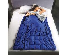 Kanguru Calmya Überwurf, 8,5 kg, Polyester, Grau, Blau, Einheitsgröße